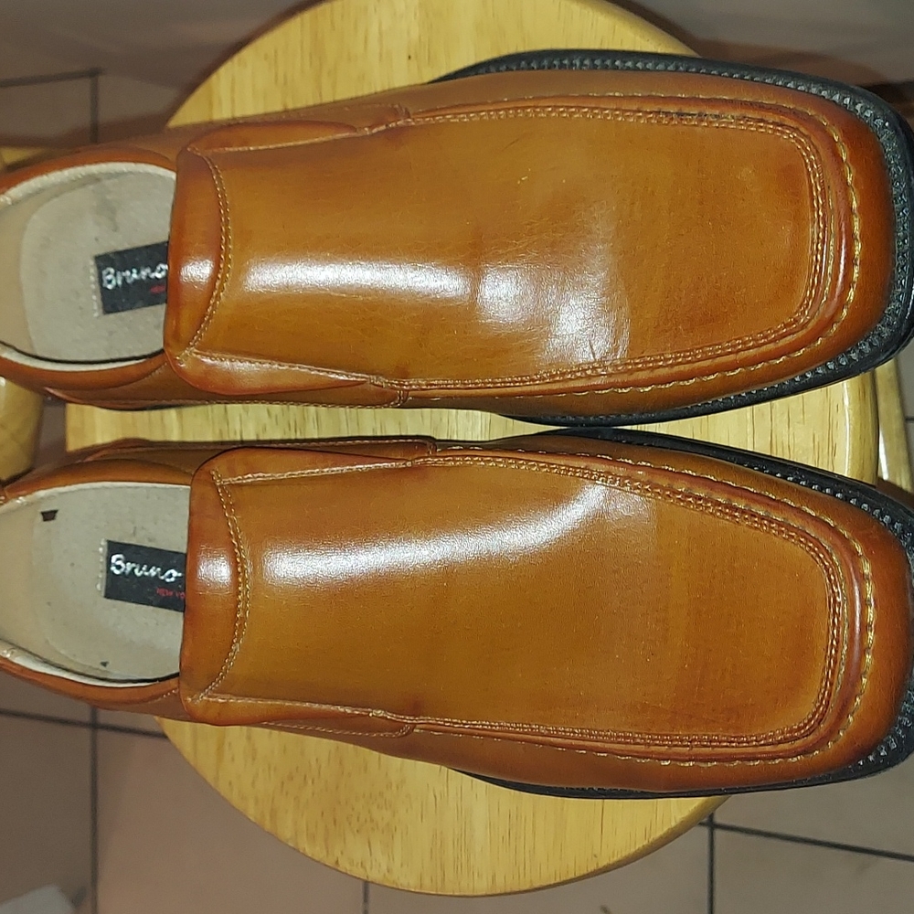 New Light Brown Men's Slip-on dress shoes